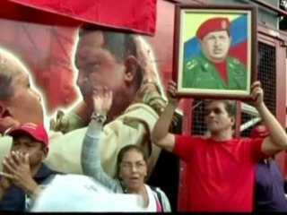 Dueling demos over Chavez
