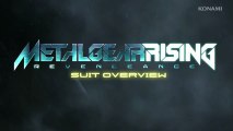 Metal Gear Rising Revengeance : Détails de l'armure de Raiden