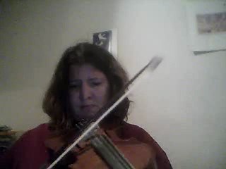 "Quand j'étais chez mon père" au violon