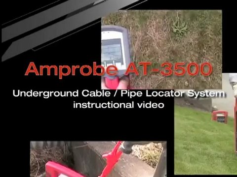 Amprobe AT 3500 Underground pipe, wire and cable locator detector