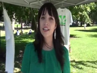 Jodie Emery at Boston Freedom Rally