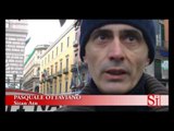 Napoli - La protesta dei tassisti contro il caro assicurazioni (23.01.13)