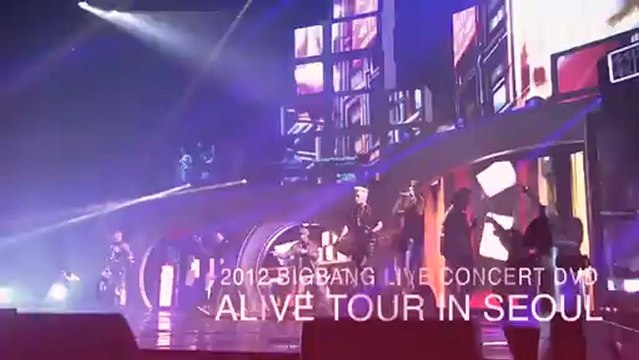 BIGBANG - 2012 LIVE CONCERT DVD ALIVE TOUR IN SEOUL Spot