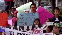 Mexico City Protest Targets U.S. Immigration Policy