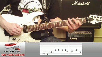 Michael Jackson - Beat It (main riff) + TAB