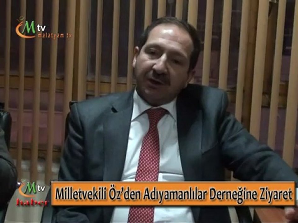 ömer faruk öz  adıyanmalılar derneği ziyaret