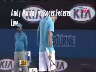 Andy Murray's semi-final against Roger Federer