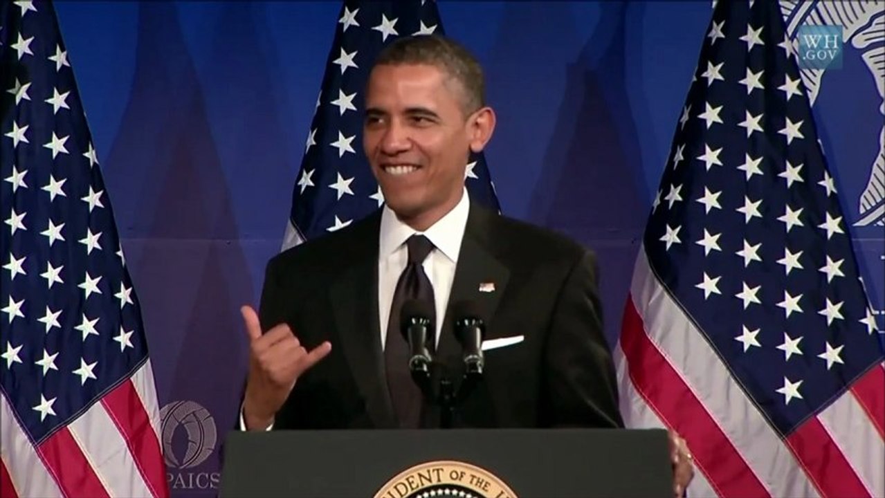 Barack Obama chante "SexyBack" de Justin Timberlake