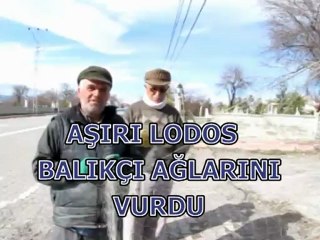 lodos balıkçıları vurdu