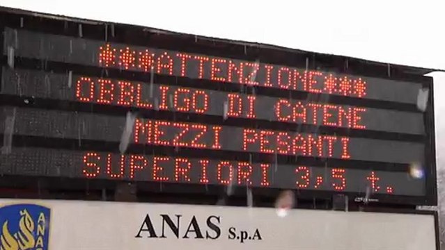 NEVE E FREDDO, ARRIVA MORGANA