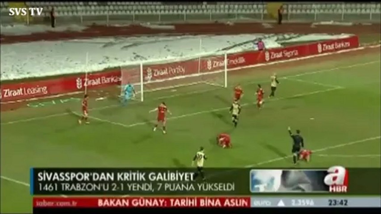 ZTK Sivasspor  2 - 1  1461 Trabzonspor Geniş Özet