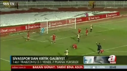 ZTK Sivasspor  2 - 1  1461 Trabzonspor Geniş Özet
