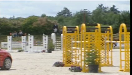 Corinne Bian Rosa et sa jument Lempicka du Montet. Finale du CSI Amateur de Sandillon