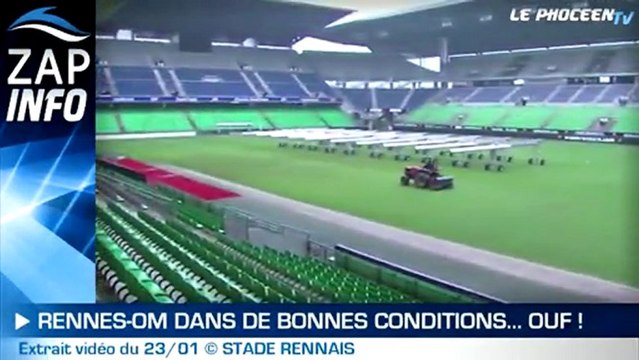 Zap Info : Rennes-OM, terrain impraticable ?
