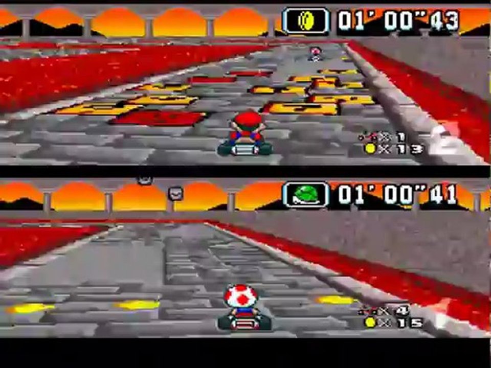 (thegamer) video duo super mario kart super nes