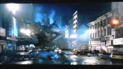 Godzilla Foot Stomp Scenes
