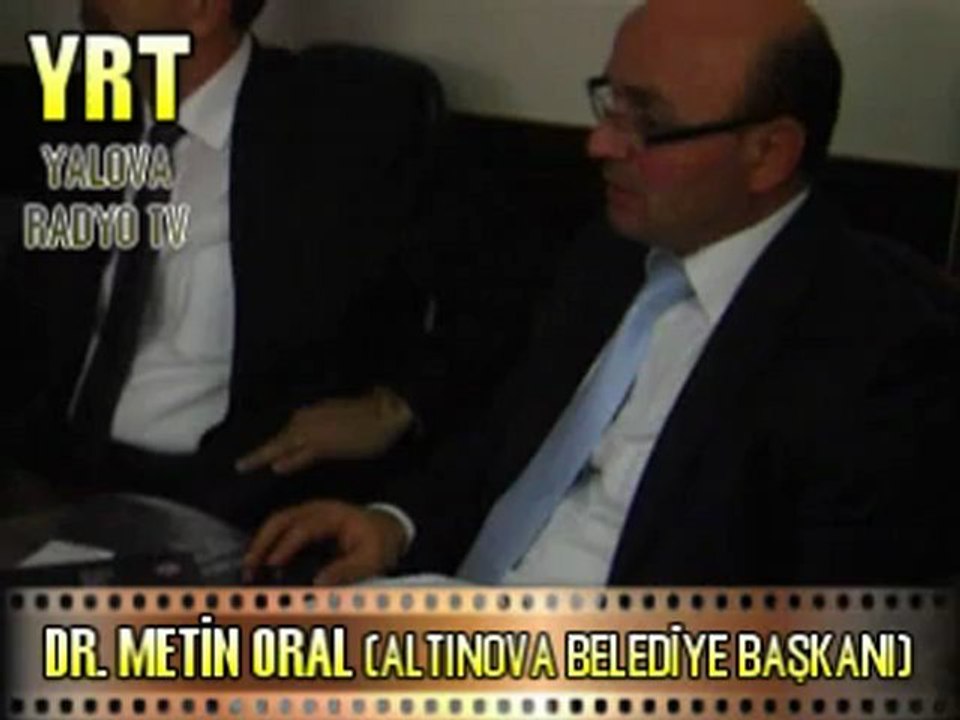 ALTINOVA BELEDİYESİ BASIN TOPLANTISI