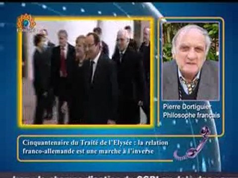 Sahar Report 24.01.2013 Dortiguier, cinquantenaire du traité de l'Elysée