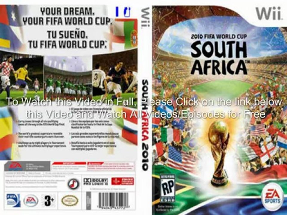 2010 FIFA World Cup South Africa PAL MULTi2 Wii