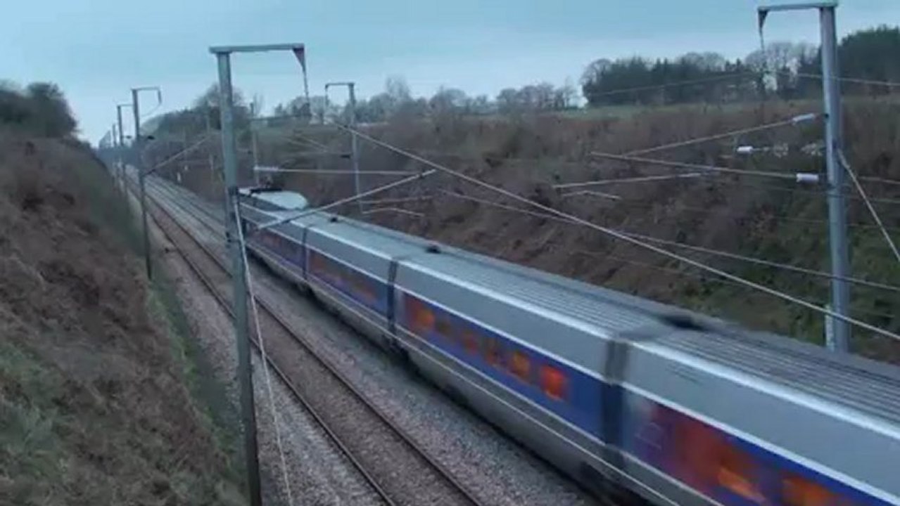 Tgv de Brest, rame Atlantique