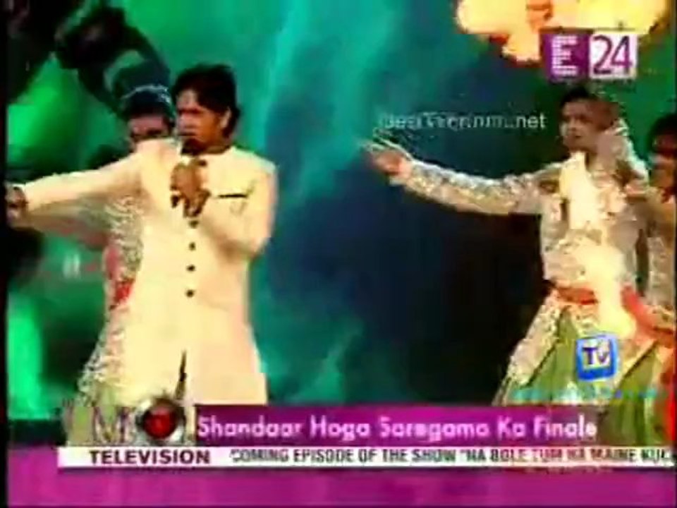 *Gurmeet Choudhary* GC performs at SaReGaMaPa Grand Finale E24 Segment 24/01/2013