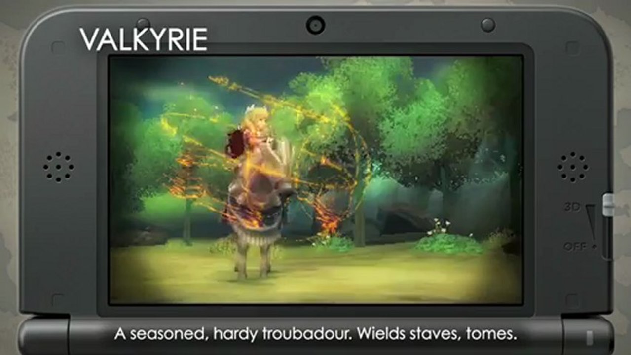 CGR Trailers - FIRE EMBLEM AWAKENING Character Classes Video