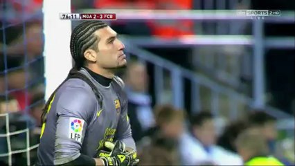 Copa Del Rey : Malaga vs FC Barcelona 2-4 English Commentary