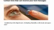 Contact lens that can receive your text messages