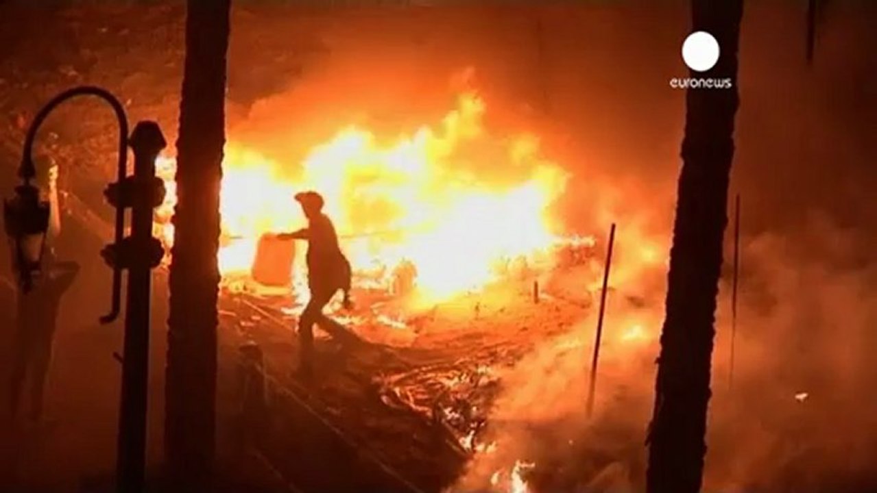 Clashes in Egypt on eve of uprising anniversary
