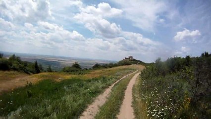 Aventuri pe bicicleta - Partea a II-a : Arad - cetatea Siria - Lac Ghioroc pe creasta