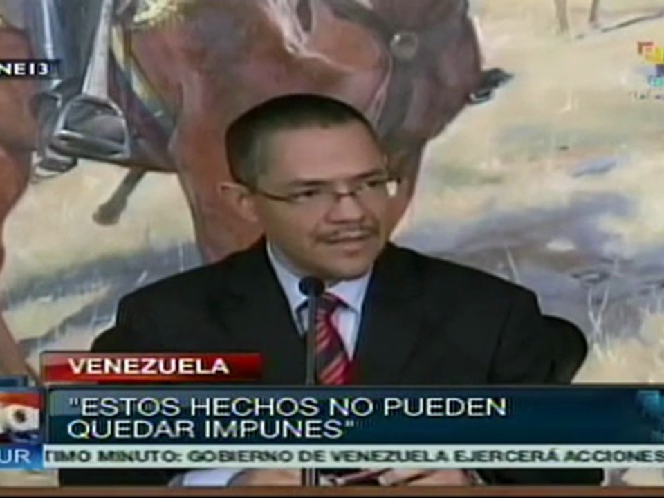 Venezuela tomará acciones legales contra diario El País