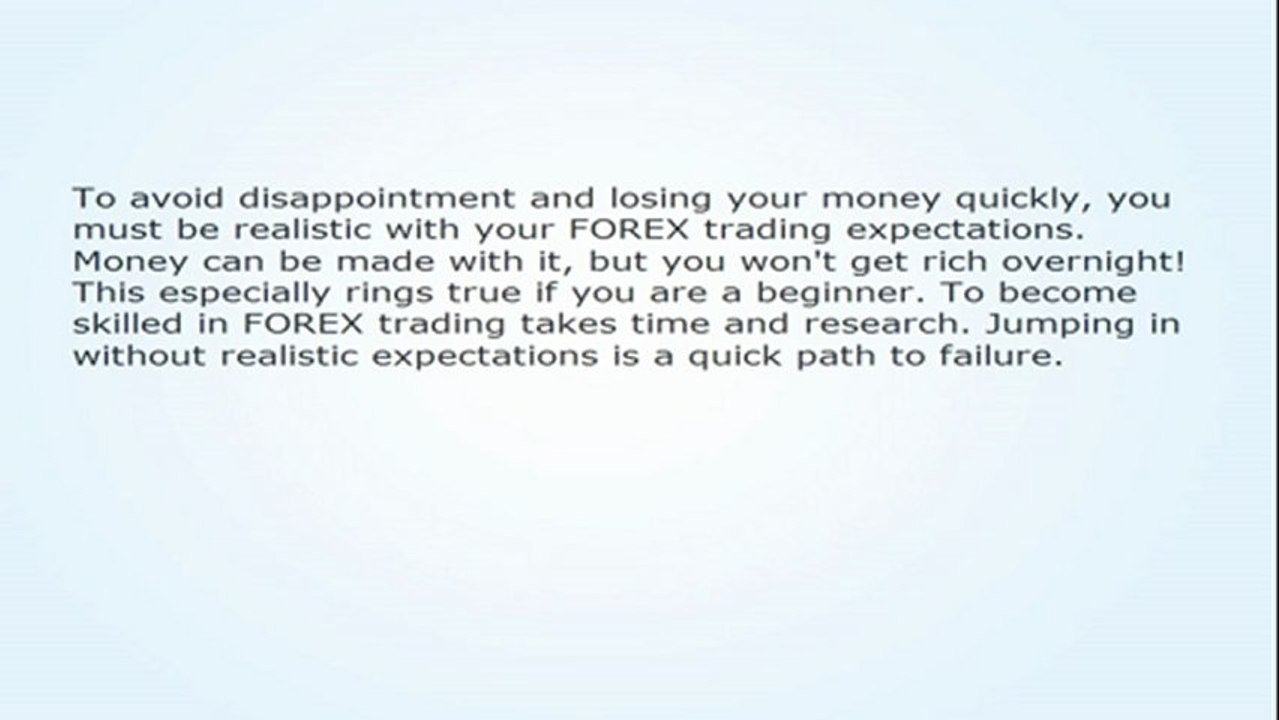 Learn How To Trade Currency Video