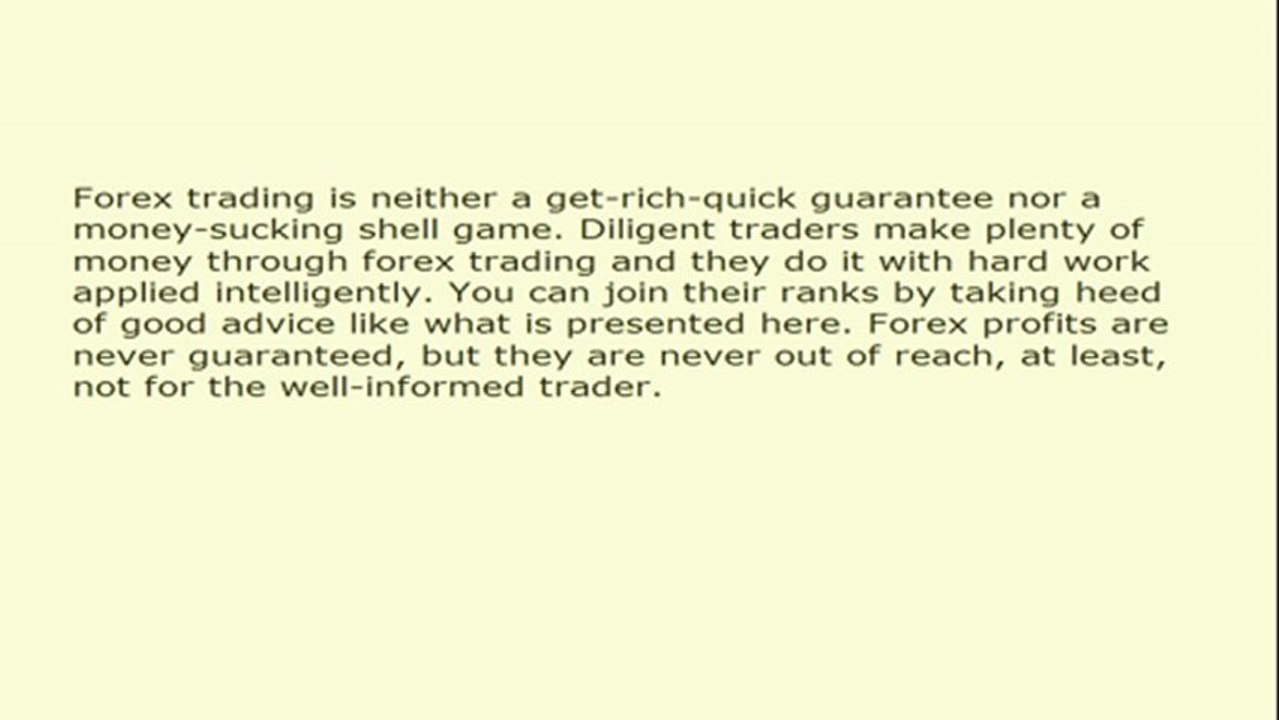 Mini Forex Trading Video