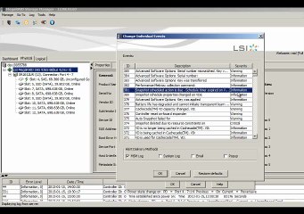 How to configure the LSI Syslog Events; Open-E DSS V7