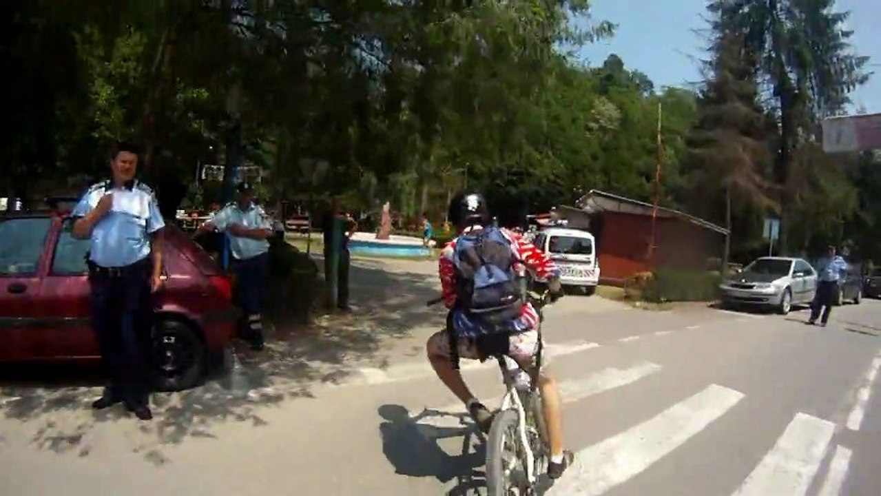 Aventuri pe bicicleta - Partea 4 din 4 - Traseul 30 km - Moneasa Mtb Maraton 7 iulie 2012