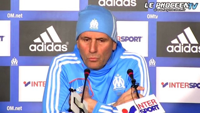 Baup et Fanni avant Rennes-OM