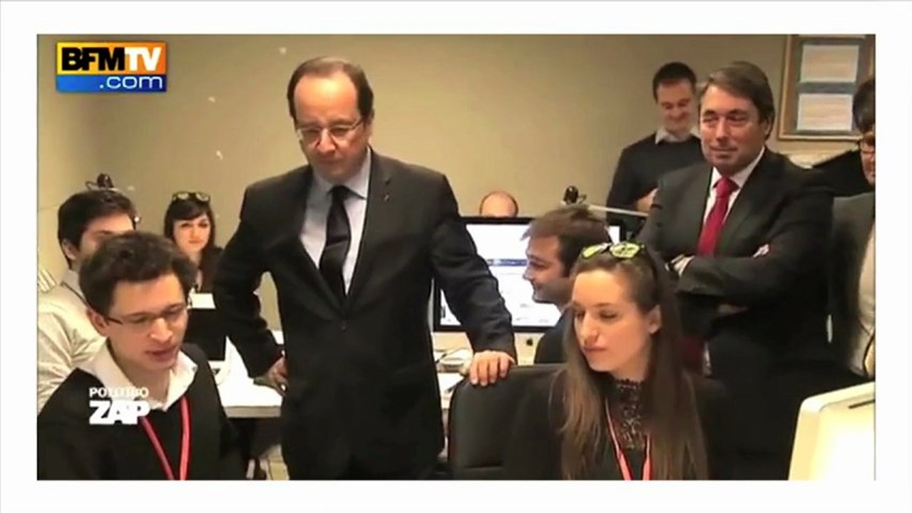 Zapping politique : Hollande à l'épreuve des nouvelles technos