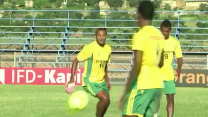 Ethiopia trains before match against Burkina Faso