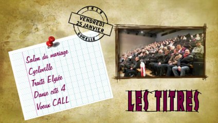 Journal du vendredi 25 janvier - Télé Gohelle