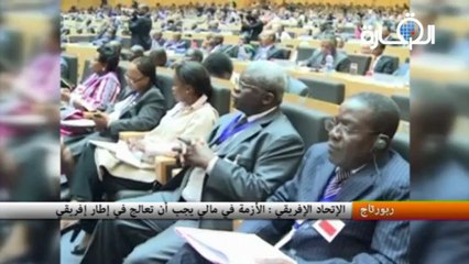 الأزمة في مالي يجب أن تعالج في إطار إفريقي