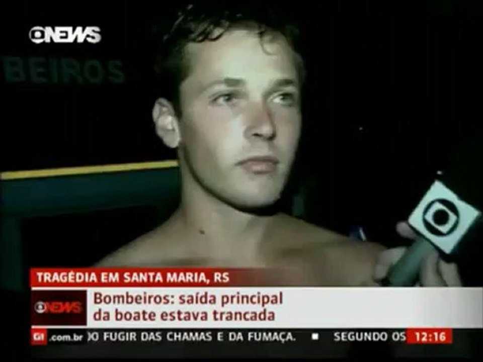 Segurança da boate de Santa Maria (RS) comenta tragédia que matou 245 pessoas