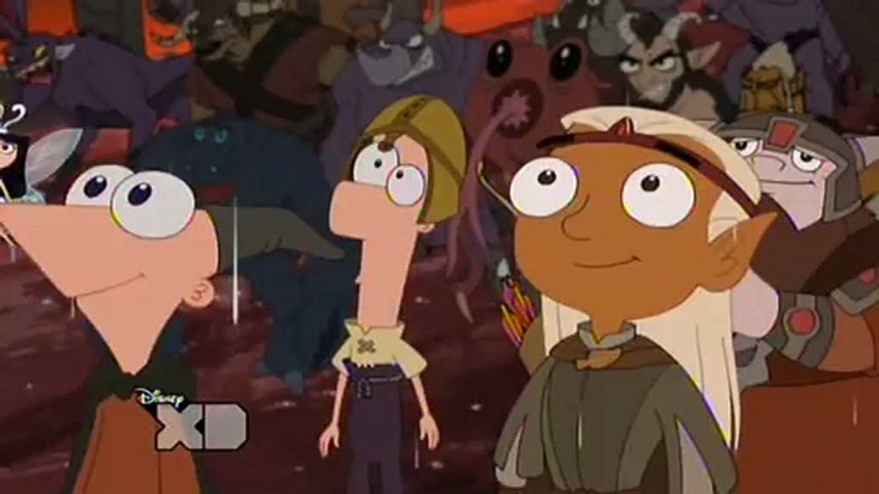 Phineas Et Ferb - song french - c'est une monstreux bataille