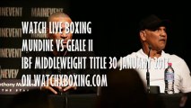 Watch Boxing Mundine vs Geale II IBF Middleweight Title Live Webstream