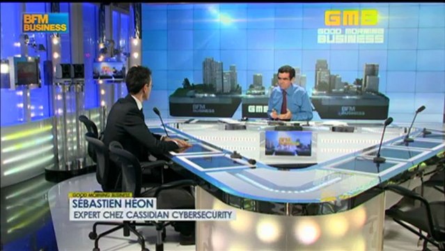 Forum de la cybersecurité : Sébastien Héon - 28 janvier - BFM : Good Morning Business