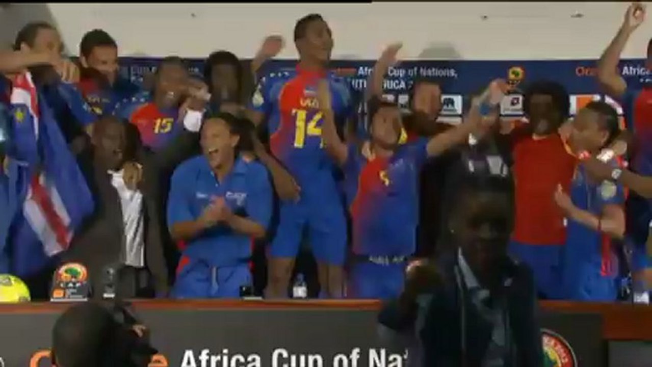 Afrika Cup: Party on! Kapverden stürmen die Pressekonferenz