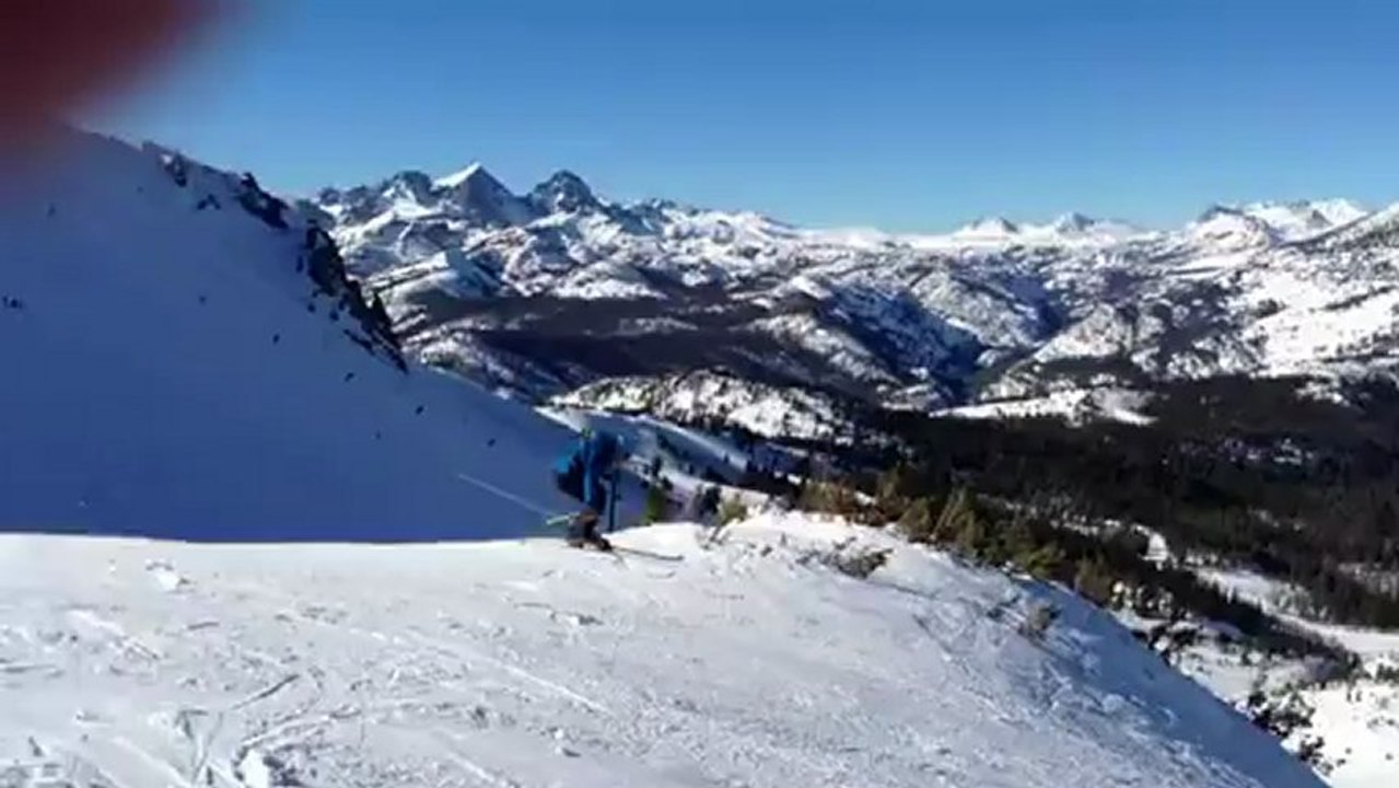 Saut à ski inattendu !