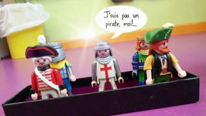 5 pirates dans un bateau par Tiwahe