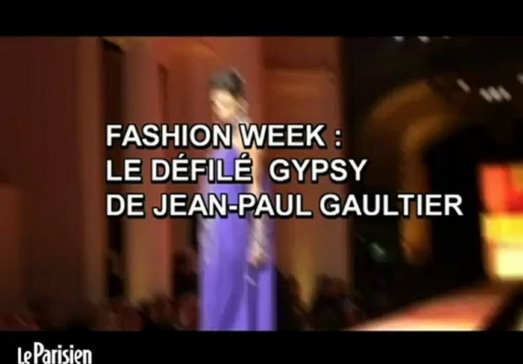 Fashion week : le défilé «Gypsy » de Jean-Paul Gaultier