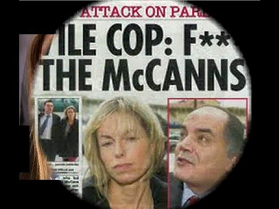 McMINUTE - Kate McCann called police "F***ING TOSSER"!!!