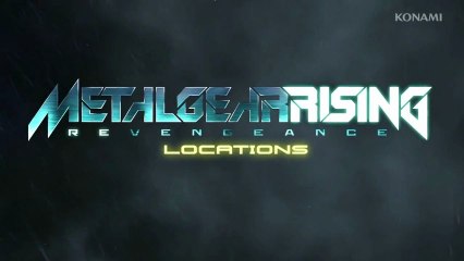 Metal Gear Rising : Revengeance - Gameplay "Locations" [HD]